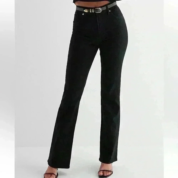 Express Mid Rise Bootcut Jean - Picture 1 of 5